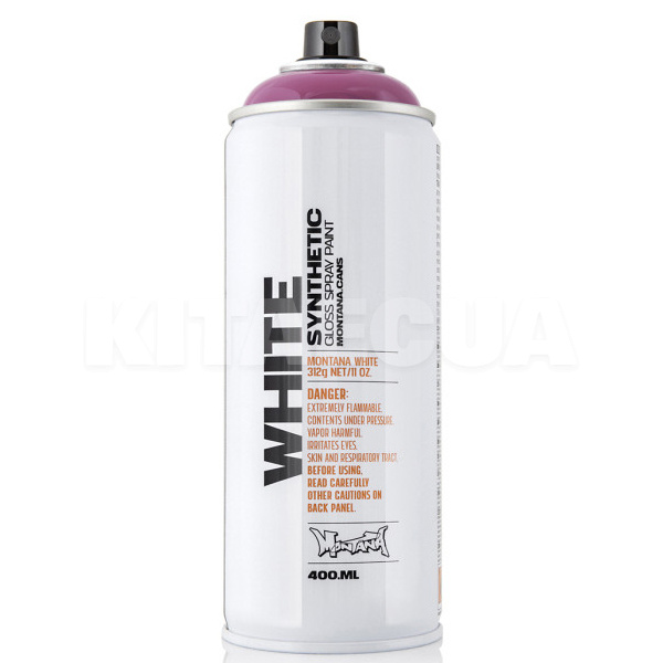 Фарба декоративна синтетична 400мл 4040 "фантом" фіолетова White MONTANA (280177-MONTANA)