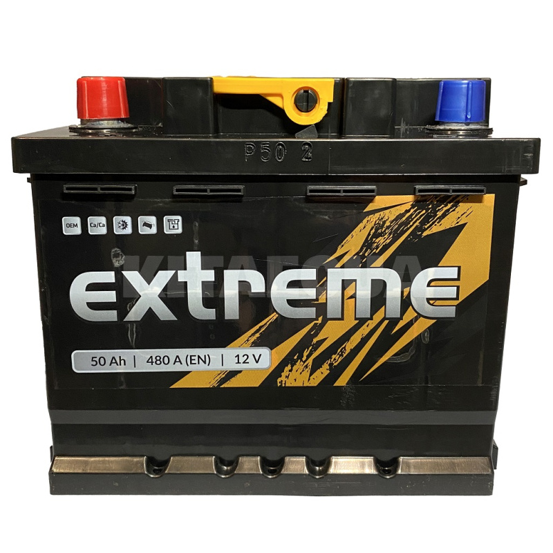 Аккумулятор автомобильный 50Ач 480А "+" слева EXTREME (EXT 6CT-50A(1))