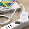Кабель USB Type-C 2.4A 1м Soft Silicone белый PROOVE (492030003)