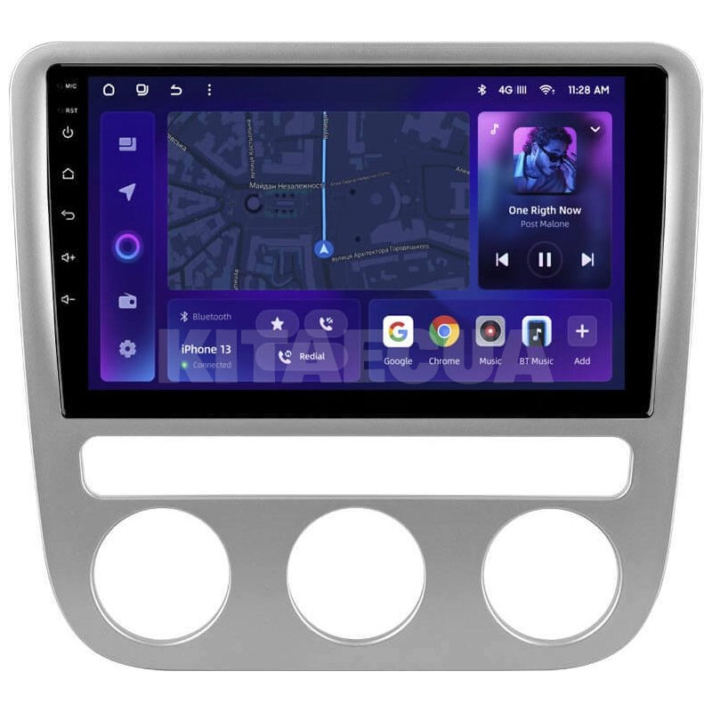 Штатна магнітола MOSS M2 4+32 Gb 9" Volkswagen Scirocco 3 Mk3 2008-2014 (F5) AMS (49565)