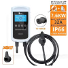 Зарядная станция 7.4 кВт 32А 1-фаза Type Tesla (американское авто) Pisces Wi-Fi FEYREE (FY7-32-1PH-TS-CS-PIS)