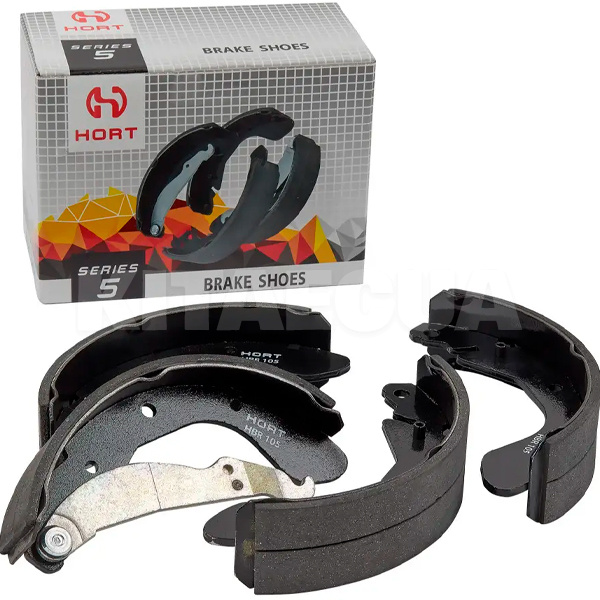 Колодки тормозные задние HORT на DAEWOO Lanos (HBR105)