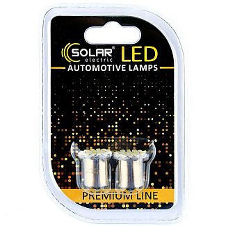 LED лампа для авто Premium Line BA15s 24V 6500K (комплект) Solar