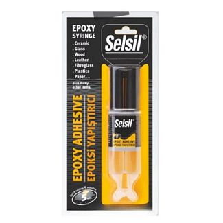 Клей 28г эпоксидный 5мин SELSIL
