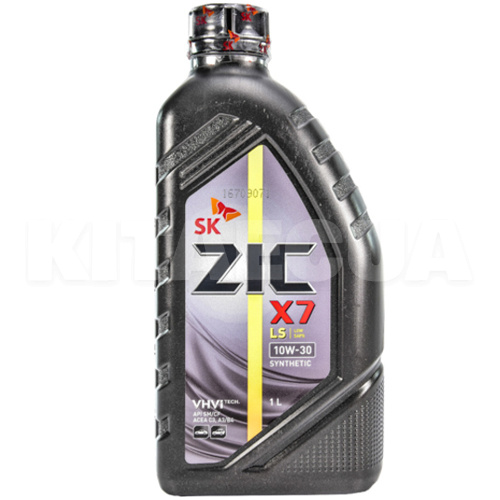 Масло моторное синтетическое 1л 10W-30 X7 LS ZIC (132649)
