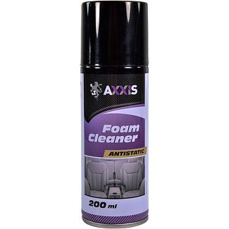 Очиститель обивки салона 200мл пенный Foam Cleaner AXXIS