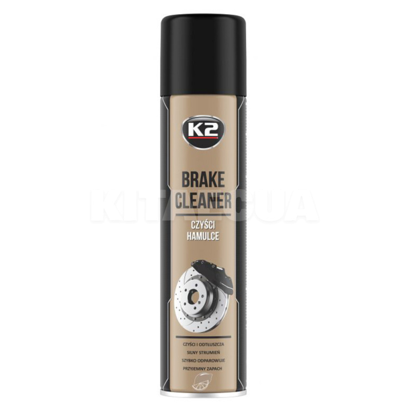 Очисник гальмівної системи 600мл Brake Cleaner K2 (W105)