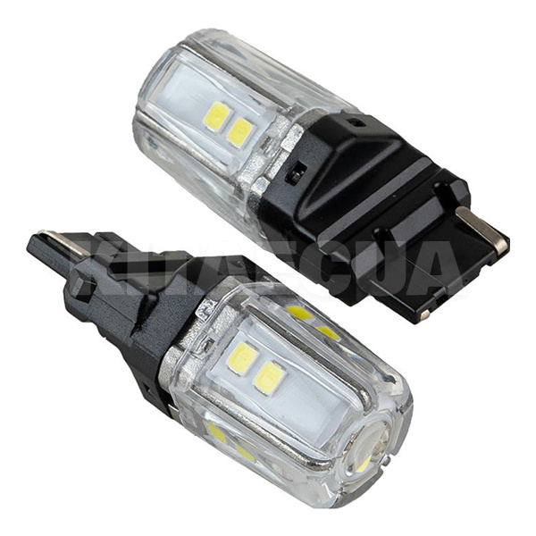 LED лампа для авто W2.5x16q 2.7W 6000K (комплект) PULSO (LP-64156W) - 2