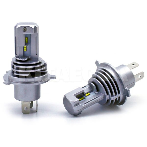 LED лампа для авто ZES H4 27W 6000К 9-32V (37006030)