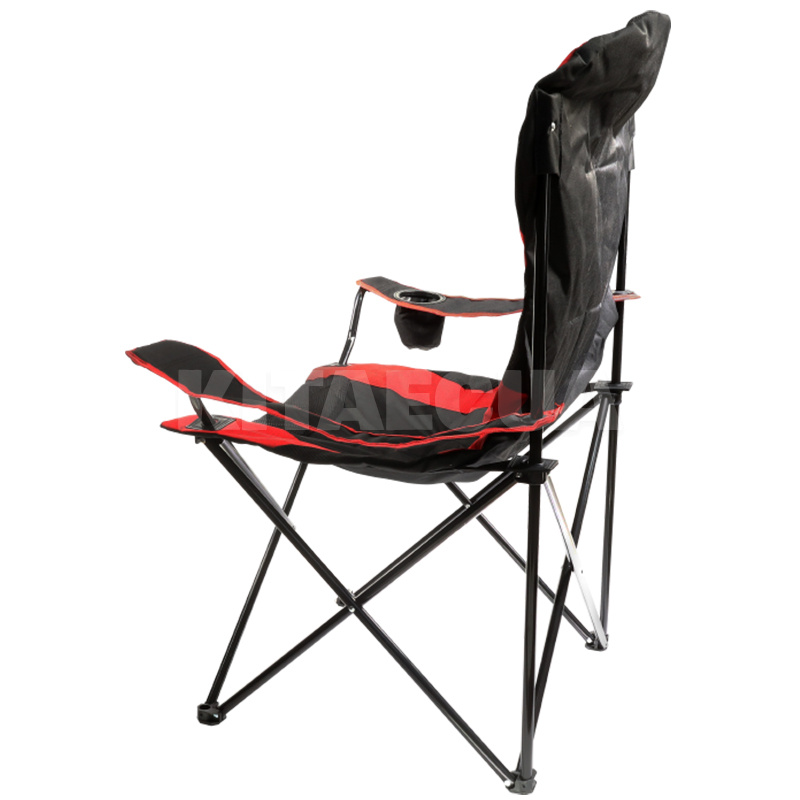 Крісло розкладне до 100 кг червоно-чорне Павук AXXIS (ax-794) - 4