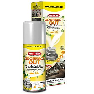 Очиститель кондиционера Odorbact Out Spray "лимон" 150мл Mafra