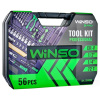 Набір інструментів професійний 1/2" 1/4" 56 предметів Winso (924056)