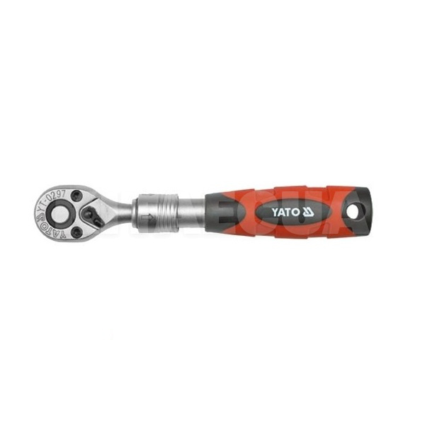 Тріскачка 1/4" 72 зубця 150-200 мм YATO (YT-0297)