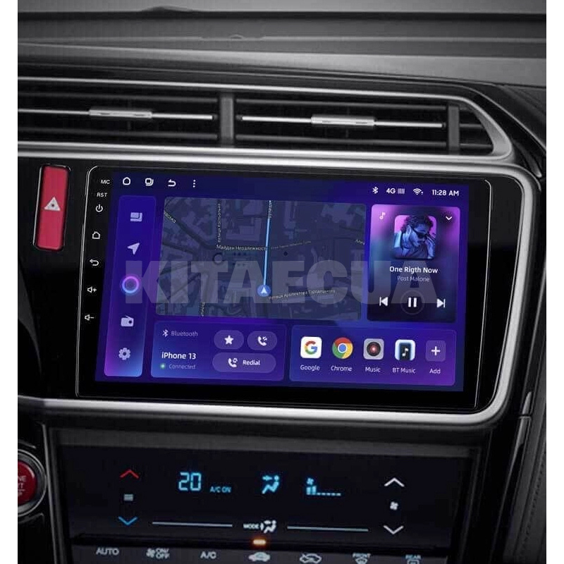Штатна магнітола MOSS M2 4+32 Gb 10" Honda City 2014-2017 (B) AMS (49612) - 2