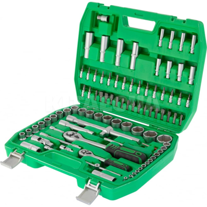Набор инструментов 1/2" 1/4" 94 предмета Intertool (ET-6094SP)