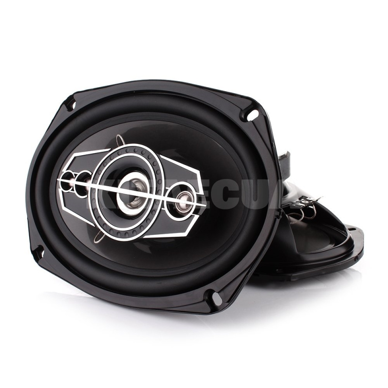 Динамики 5-х полосные 6x9" (15х23 см) 180 Вт черныe (2 шт) Shuttle (CMP-6925)