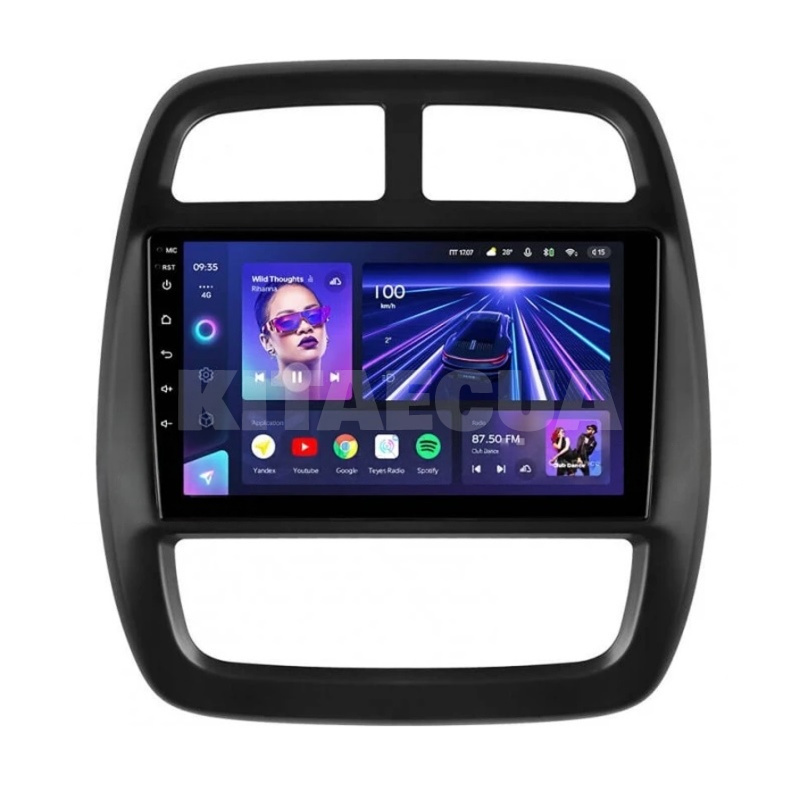 Штатна магнітола CC3L 4+64 Gb 9" Renault KWID 2015-2019 Teyes (52048)