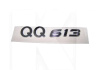 Эмблема QQ613 ОРИГИНАЛ на CHERY JAGGI (S21-3903027)