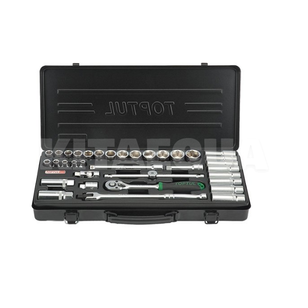Набір головок та комплектуючих 3/8" 35 предметів TOPTUL (GBB35140-TOPTUL)