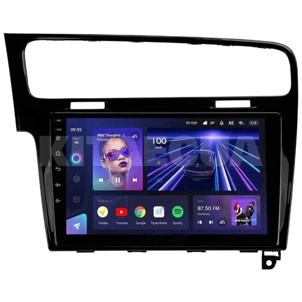 Штатна магнітола CC3 4+32 Gb 10" Volkswagen Golf 7 2012-2020 (F2) Teyes (47141)