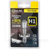 Галогенна лампа H1 55W 12V Starlight +30% блістер Solar (1201B1)