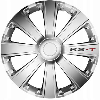 Колпаки R13 RS-T серые 4 шт 