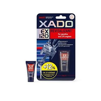 Присадка в моторное масло 9мл ревитализант для бензинового двигателя EX120 XADO