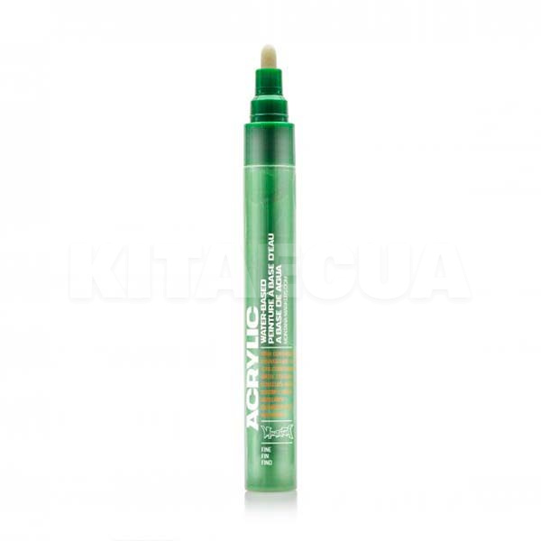 Маркер акриловый 2мм Shock Green MONTANA (323027) - 3