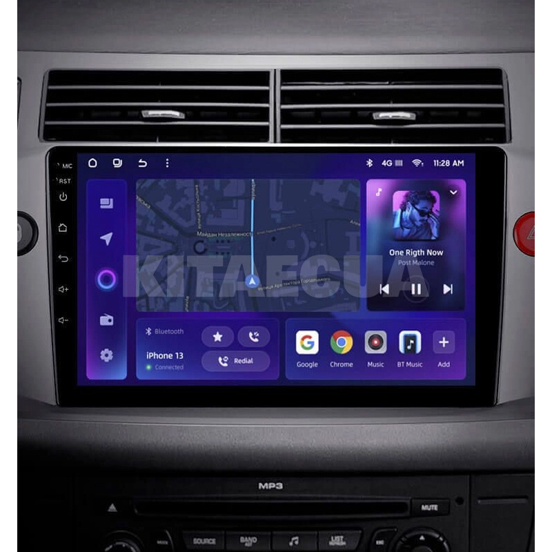 Штатна магнітола MOSS M2 4+32 Gb 9" Citroen C4 LA 2004-2014 AMS (49009) - 2