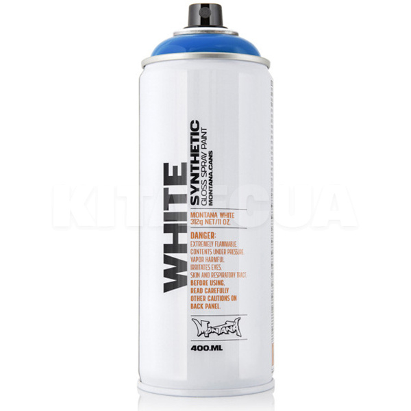 Краска декоративная синтетическая 400мл 5250 "монако" синяя White MONTANA (280245-MONTANA)