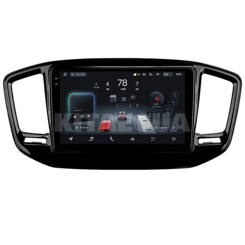 Штатна магнітола CC4 Pro 2k 8+128 Gb 9" Geely Emgrand X7 2014-2020 (L1) Teyes (54794)