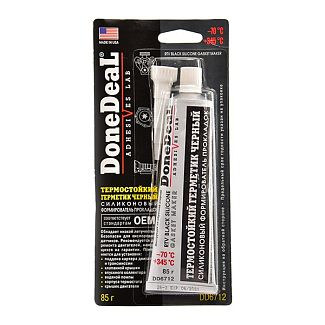 Герметик автомобільний формувач прокладок 85г Gasket MAKER чорний DONEDEAL