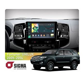 Штатна магнітола X9232 2+32 Gb 9" Toyota Fortuner 1 AN60 2008-2014 SIGMA4car