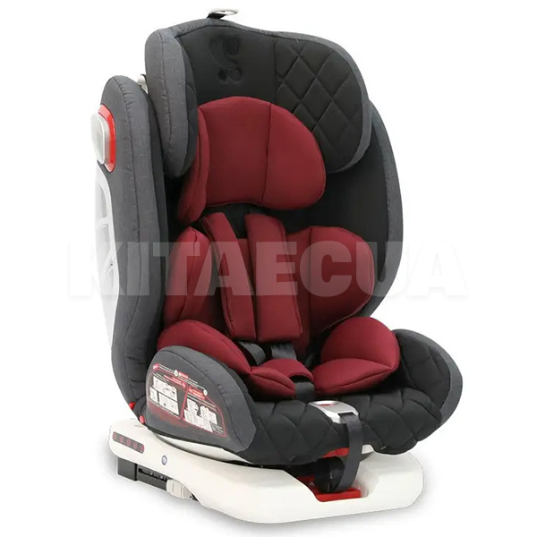 Автокресло детское Roto Isofix Grey-Red 0-36 кг Lorelli (10071272002)