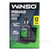 Домкрат гидравлический бутылочный до 12т (190мм-365мм) картонная упаковка Winso (170130)