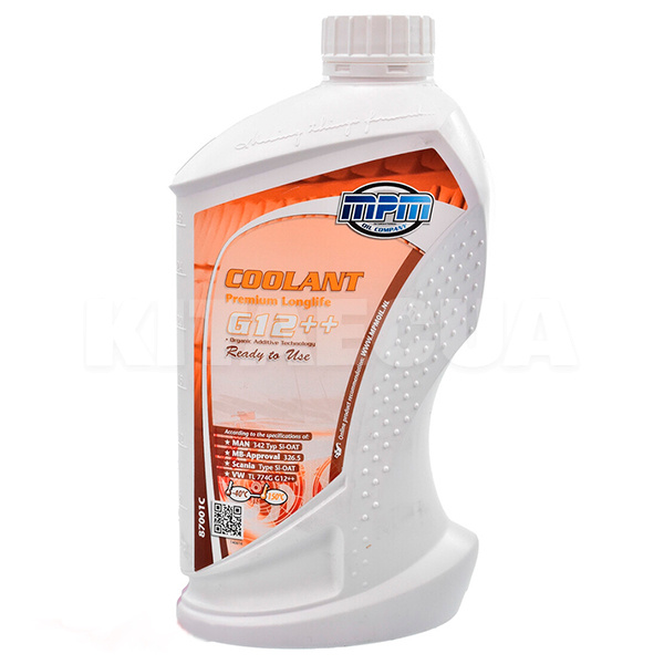 Антифриз красный 1л G12++ -40°С Coolant MPM (MPM 87001C)