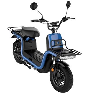 Электроскутер ScoutX F16 120 км 1200 Вт голубой AIMA - Kitaec.ua Электроскутер ScoutX F16 120 км 1200 Вт голубой AIMA