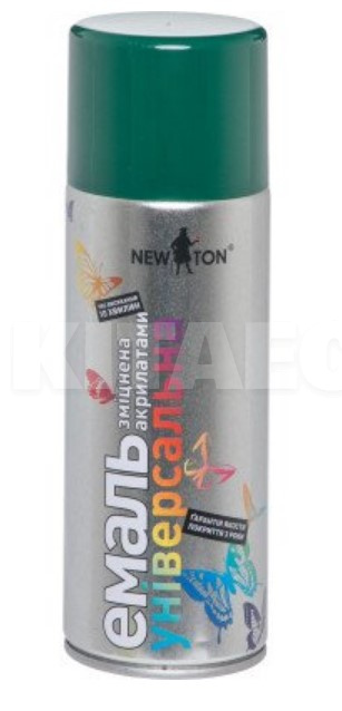 Краска-эмаль универсальная 400мл зеленая NEW TON (58152-NEW-TON)