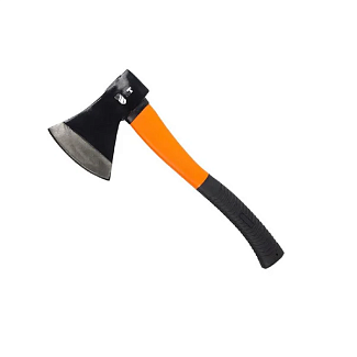 Топор 800 г. фибергласовое прорезиненное топорище LEVTOOLS
