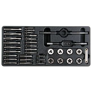 Набор метчиков и плашек 35 предметов YATO - Kitaec.ua Набор метчиков и плашек 35 предметов YATO