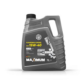Масло моторне мінеральне 7л 15W-40 GUARDMAX DIESEL CF-4/SG MAXIMUM