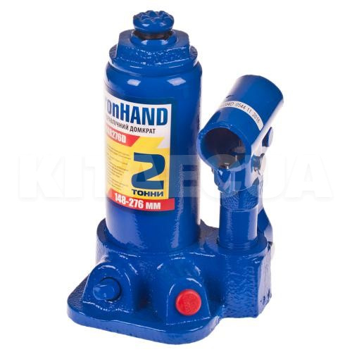 Домкрат гідравлічний пляшковий до 2т (148-276мм) IronHAND (IH-148276D-IronHAND)