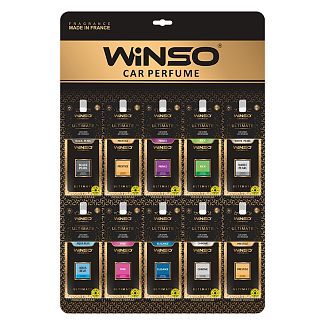 Ароматизатор Ultimate Card MIX Display на планшете 50 шт. Winso