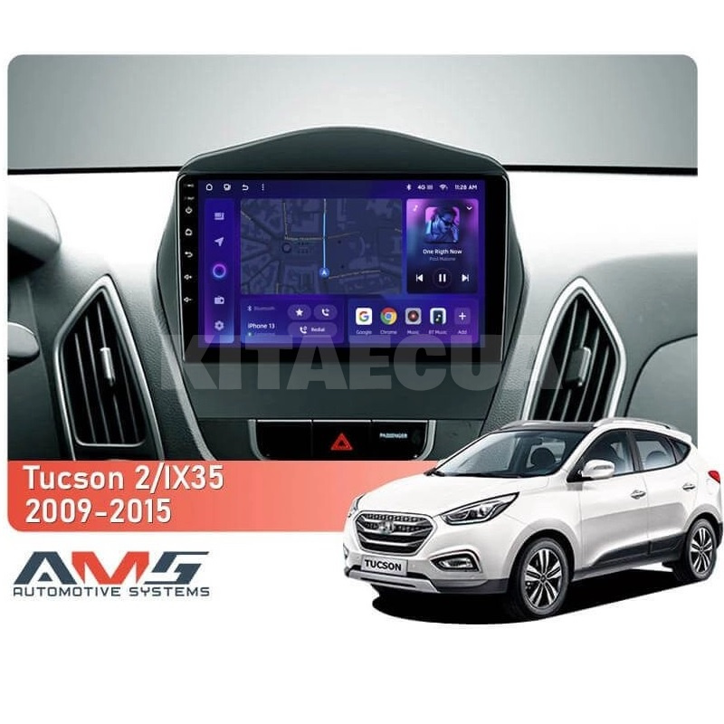 Штатна магнітола MOSS M3 4+32 ГБ 9" Hyundai Tucson 2 LM IX35 2009-2015 (C) (L1) AMS (50017) - 2
