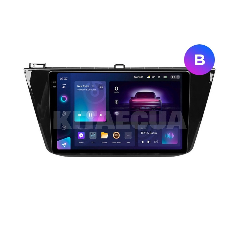Штатная магнитола CC3 4+64 Gb 10" Volkswagen Tiguan 2 2016-2022 2k (B) Teyes (32987)