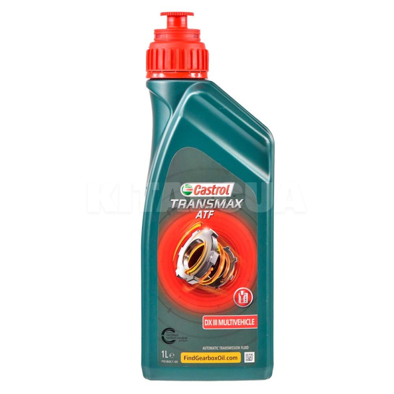 Масло трансмиссионное синтетическое 1л (в ГУР) ATF Transmax Dex III Multivehicle CASTROL (EB-TRAD3M-12X1L-CAST)