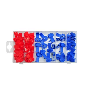 Набір з'єднань швидкороз'ємних електричних 50 штук YATO