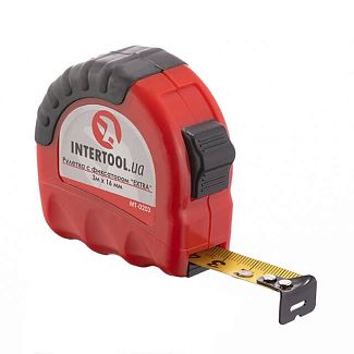 Рулетка 3м х 16мм "EXTRA" Intertool