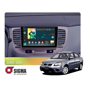 Штатна магнітола X9232 2+32 Gb 9" Kia Rio 2 2005-2011 SIGMA4car