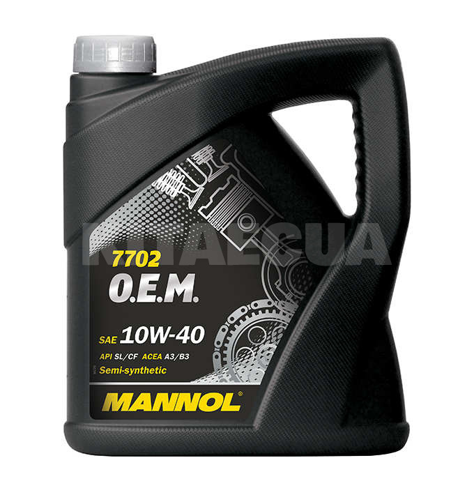 Масло моторное полусинтетическое 4л 10W-40 O.E.M. for/Opel/GM Mannol (MN7702-4) - 2